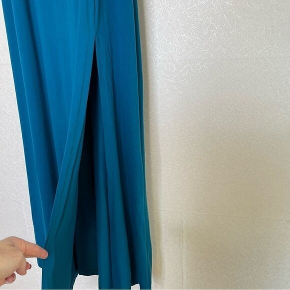 Susana Monaco Strapless Maxi Dress in Sea S - Picture 4 of 6